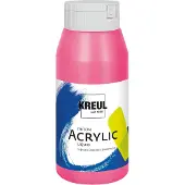 Kreul Solo Goya Triton Acrylverf Fluorescent Pink 750 ml 1 stuk