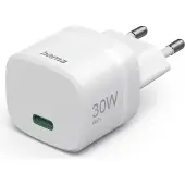 Hama Fast Charger Gan Usb-c Pd Zero Standby 30 W White