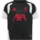 Adidas Liverpool Trainingsshirt 2026-2027 Kids Zwart Grijs Wit Rood