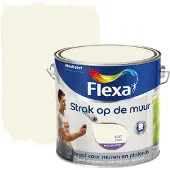Flexa Strak op de muur eiwit mat 2,5 liter