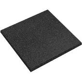 vidaXL Valbescherming Tegels 6 st Zwart 50 x 50 cm Rubber