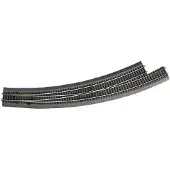Roco H0 RocoLine (met ballastbed) 42568 Gebogen wissel, Links 1 stuk(s)