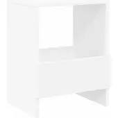 vidaXL Tijdschriftenrek Wit 35 x 30 x 45 cm