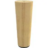 vidaXL Meubelvoeten 12 st Bruin Ø 44 x 100 mm Massief Eucalyptus Hout