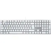 Cherry G80-3950LIBDE-1 KC 200 MX Tastatur kabelgebunden weiß-silber