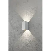 Konstsmide Buitenlamp Cremona 2 Wandlamp, 17cm hoog, PowerLED 2 x 3W / 230V