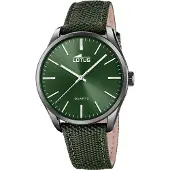 Lotus Analoog horloge groen