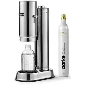 AARKE Soda- en bruiswatermachine Pack Carbonator 3 Inox + CO2