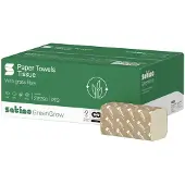 Satino Handdoek pt3 greengrow 2laags 278390