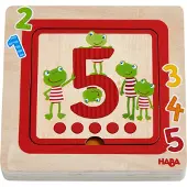Haba Houten puzzel Cijfervrienden
