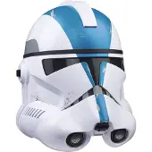 Hasbro Star Wars The Black Series Clone Trooper (501st Legioen) elektronische helm, Star Wars, vanaf 14 jaar, met geluidseffecten, AAA
