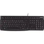 Logitech toetsenbord K120, USB, zwart