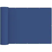 vidaXL Balkon Privacy Scherm 180 x 200 cm Stof met PU-coating Blauw