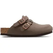 Birkenstock Kids Kay Birko-Flor Nubuck Mocha Narrow-Schoenmaat 32