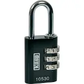Kasp Hangslot K10530BLAD Zwart Cijferslot