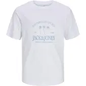 Jack & Jones Junior Shirt 'JORNANTUCKET' lichtblauw / wit