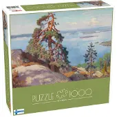 Tactic Eero Järnefelt Landscape from Koli – Puzzel – 1000 stukjes – Finse Meesterkunst en Natuur – Strak en Rustgevend Ontwerp – Hoogwaardige Scandinavische Kwaliteit
