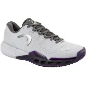 Head Tennisschoen Men Revolt Pro 5.0 Clay Light Grey/Purple Night-Schoenmaat 44