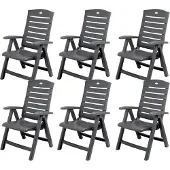 Hartman Florion Verstelbare tuinstoel royal grey -
