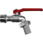 Durable Dubbeldienst-Kogelkraan 3/4 Mat/Ch - T300802