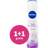 Nivea 1+1 Gratis: Deodorant Spray Fresh Sensation 150 Ml