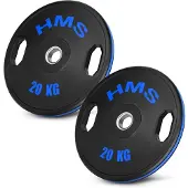 HMS Olympische Halterschijf Set - 2 x 20 kg - Blauw