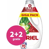 Ariel 2+2 Gratis: Vloeibaar Wasmiddel +ultra Vlekverwijderaar 70 Wasbeurten 3150 Ml