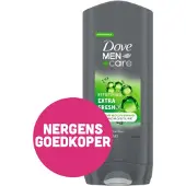 Dove 12x Men+care Extra Fresh Shampoo & Showergel 400 Ml