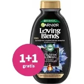 Garnier 1+1 Gratis: Loving Blends Magnetic Charcoal Shampoo 300 Ml