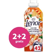 Lenor 2+2 Gratis: Wasverzachter Sinaasappel & Verveine 42 Wasbeurten 882 Ml