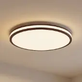 LINDBY Plafondlamp , Emiva, dimbare, Hout, Woonkamer, Hout, Modern