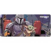 Grupo Erik Bureaumat - The Mandalorian - XL Mousepad - meerkleurig | Maat Standard