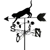 Wenko Windwijzer Kat BxLxH: 50x40x170 cm