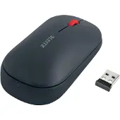 Leitz Cosy Draadloze Muis - Bluetooth of 2,4 GHz - USB-A - Inclusief Batterij - Fluweel Grijs
