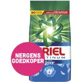Ariel 2+2 Gratis: Waspoeder Touch Of Lenor Platinum 90 Wasbeurten 5,85 Kg
