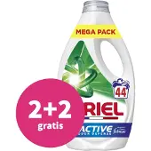 Ariel 2+2 Gratis: Vloeibaar Wasmiddel +actieve Geurbescherming 44 Wasbeurten 1980 Ml