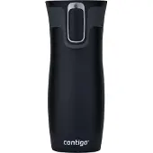 CONTIGO West Loop Autoseal Thermosbeker, Isoleerbeker, 470 ml | Matte Black