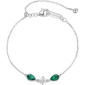 Brosway FANCY FLG112 ZILVEREN ARMBAND MET GROENE/TRANSPARANTE ZIRKONIA'S 1 STUK