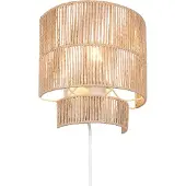RL LIVE YOUR LIGHT REALITY SATNA - Wandlamp - Wit mat - excl. 1x E27 4 W - Wandmontage - Geschikt voor vaste montage of stekker - Casalum