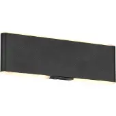TRIO Moderne Wandlamp Conchita Zwart 22cm