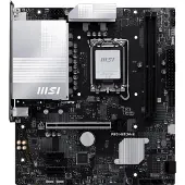 MSI PRO H810M-B - Moederbord - micro ATX - LGA1851-socket - H810-chipset - USB 3.2 Gen 1, USB-C 3.2 Gen2 - 2.5 Gigabit LAN - Geïntegreerde grafische kaart (CPU vereist)