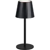 TRIO Oplaadbare tafellamp Diaz zwart