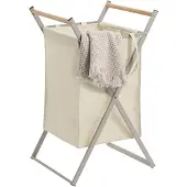 Zeller Present Uitschuifbare wasmand , 36 x 40 x 67 cm - beige