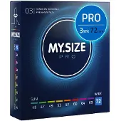 MY.SIZE PRO Elite Condooms Maat 8 72mm 3 St