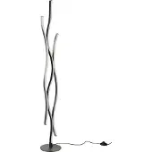 TRIO Vloerlamp Blaze Aluminium