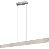 TRIO Led kantoor hanglamp Galway 150cm - RVS
