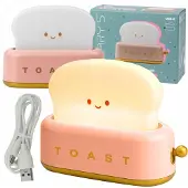 Marnys Nachtlamp LED Toaster Pink