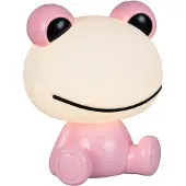 TRIO REALITY HOPPER - Tafellamp - Baby of Kinderkamer - Roze - incl. 1x SMD 0,3 W - AAN/UIT touch - RGB-kleurenwisselaar - USB-aansluiting