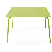 Oviala - Vierkante groene tuintafel - Palavas