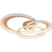 TRIO Moderne plafondlamp Granada mokka bruin